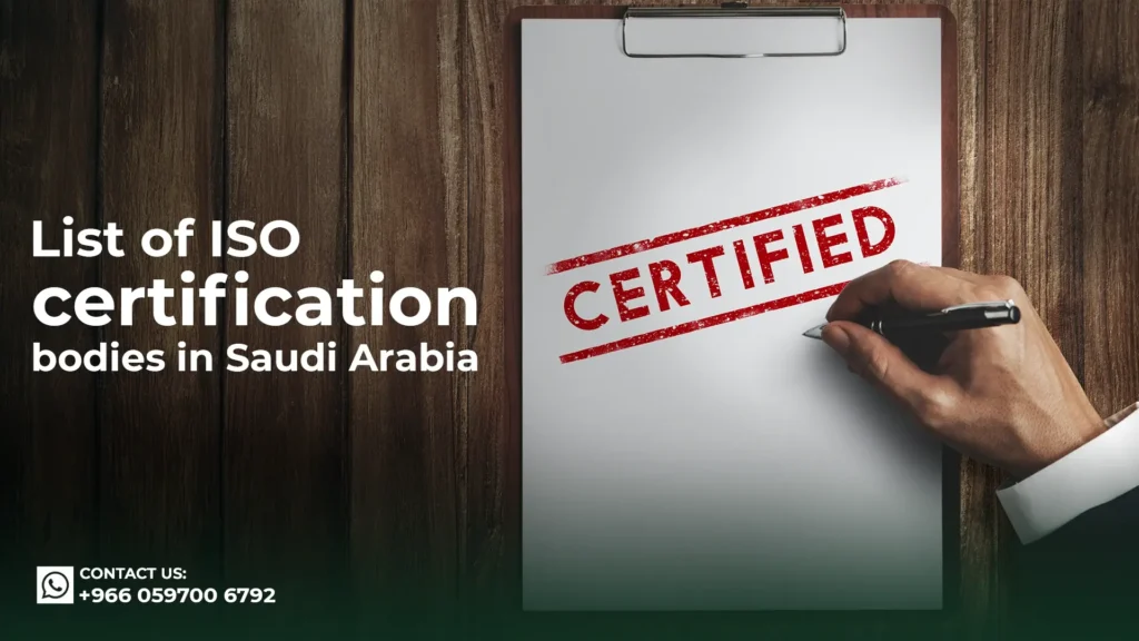 List-of-ISO-Certification-Bodies-in-Saudi-Arabia