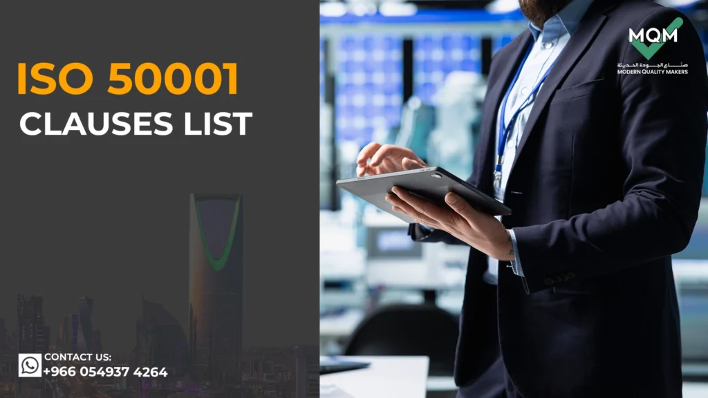 ISO-50001-Clauses-List