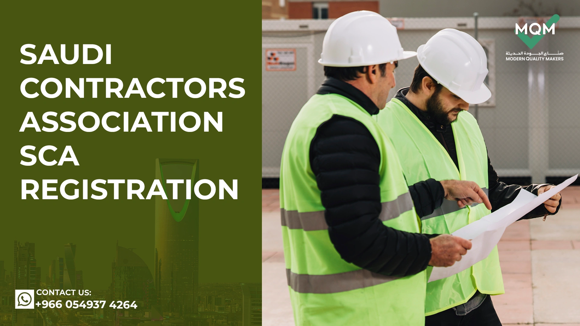 Saudi contractors association sca registration