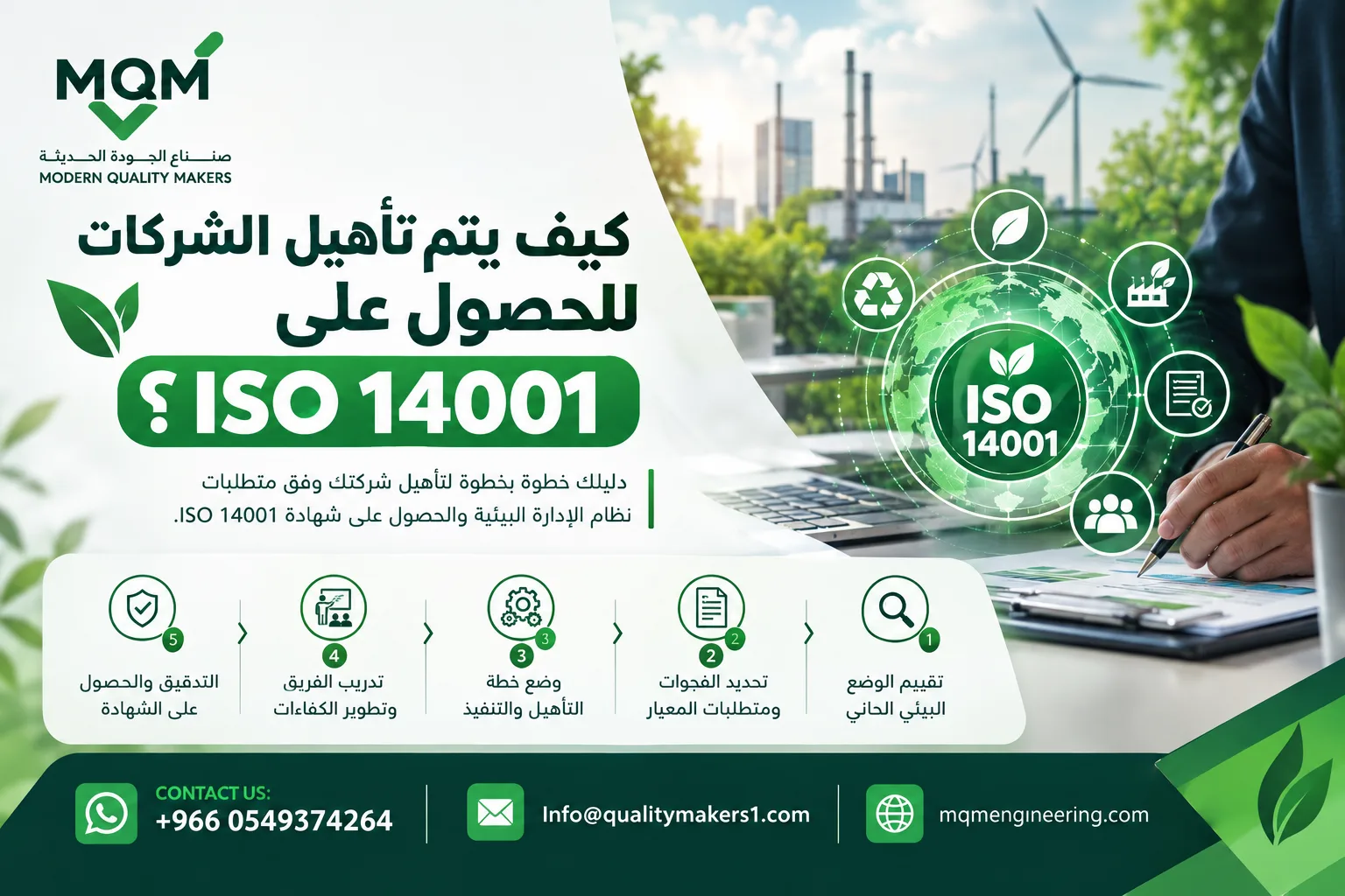 تأهيل الشركات للحصول على ISO 14001