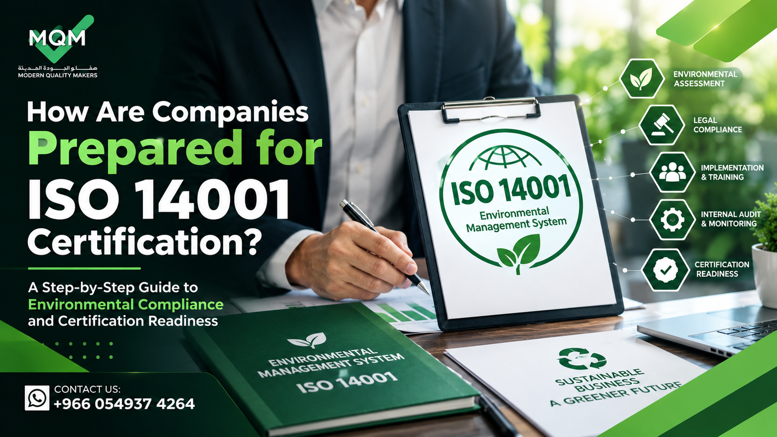 preparing companies for ISO 14001 certification